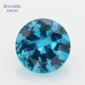 120 # Синтетичен камък шпинел светло син камък малкия размер на 0,8-3 mm кръгла диамантена диаманти за бижута