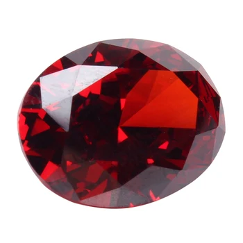 12X16 мм най-Добрата Промоция 13,89 КАРАТА кървавочервено рубин Необработен диамант овална кройка, Скъпоценен камък, диамант, бижута 