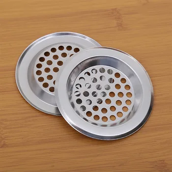 1бр 60/75 мм Мрежест филтър за кухненски мивки, накрайник за отстраняване на косми в банята, Сливное отвор за душ от неръждаема стомана, филтър-капан за източване на пода