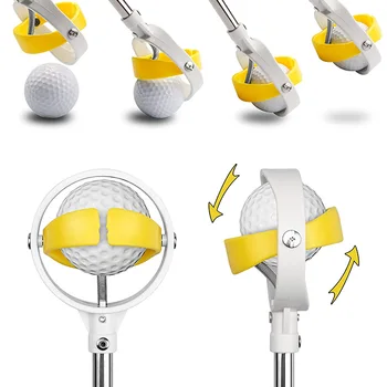 40 см-205 см Преносимо устройство за подбор на топка за голф, ретривър за голф, телескопическое устройство за подбор и топката