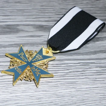 Germany Deutsches Prussia Blue Max Pour le Merite Badge Medal Ред de la Générosité