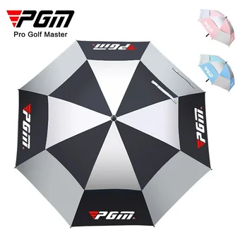 PGM Чадър за спортове на открито Двуслойни износоустойчива слънцезащитен чадър за голф Принадлежности за слънцезащитни кремове за голф Автоматично / ръчно