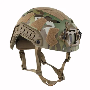 Военно-тактически шлем Опростена версия на Ops-Основната Fast SF Super High Cut Каска CS Защита от пейнтбола, Обзавеждане за Еърсофт оръжия Mi