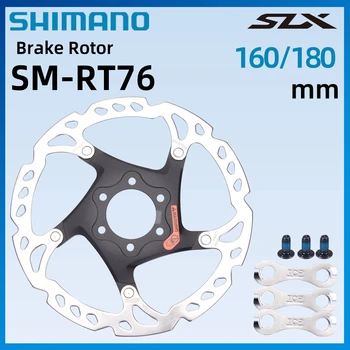 Дискова спирачка SHIMANO DEORE SM RT66 RT76 с 6 болта За планински Велосипеди Disc160/180 M6000 MT200 M375 с 6 болта за Спирачния диск