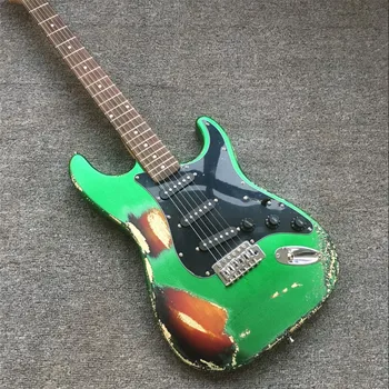 добро качество на тежка Реликва ретро стил с ръчно изработени лешояд от палисандрово дърво електрическа guitare guiter guitarra китара gitar