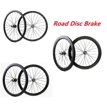 Дължината на пара с пътен спирачен спирачка Outlet 700C, 38 мм/50 мм/60 мм трубчатое/клинчерное колело за велосипед за велокросса carbo, U-образна гравийное гума с джанта