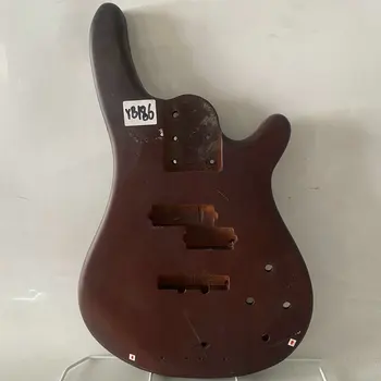 Корпус бас-китара YB186 PJB 5-струнен активни електрически бас Повърхност от масивно дърво е Повреден и е замърсена с Резервни части, Подмяна с ръцете си
