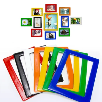 Магнитна фоторамка Албума PVC Облицовка на самозалепващи Фоторамка Празнична Цветна фоторамка Книга