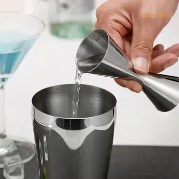 Мерителни чаши Джиггеры за коктейли Степен чаши за течен или сух мини-еспресо чаши за вино от неръждаема стомана