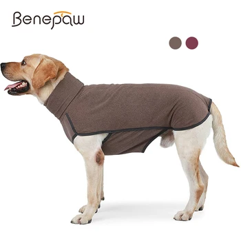 Палто за кучета Benepaw в студено време, есен-зима, топло яке без ръкави за домашни любимци, пуловер за малки, средни и големи кучета, лесно се побира