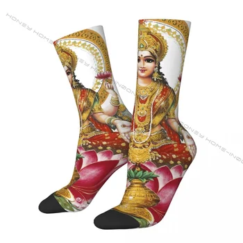 Ретро Богиня, Луди мъжки чорапи, Шива, хиндуистки Бог, Индия, lingam, Унисекс, уличен стил, безшевни чорапи с принтом, Новост, Happy Crew чорапи за момчета