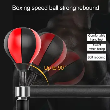 Тежка, светът бокс цел за бърз отговор, светът бокс круша с 360-градусова рефлекс перекладиной, круша топката, домашно тренировъчно устройство за укриване на данъци