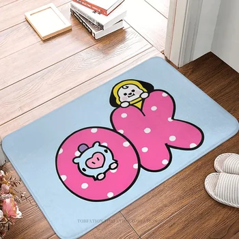 Хлапето с Кухненски нескользящий килим Baby Peace OK фланелевый мат Welcome Doormat Подложка за декорация на пода