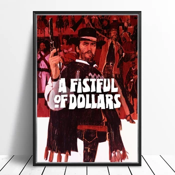 Шепа долари (1964) Плакат на американския вестерна за филма 